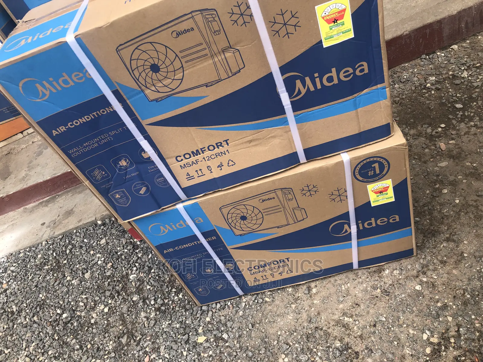 Swing 24 Timer Midea 1.5HP R410 Split Air Conditioner