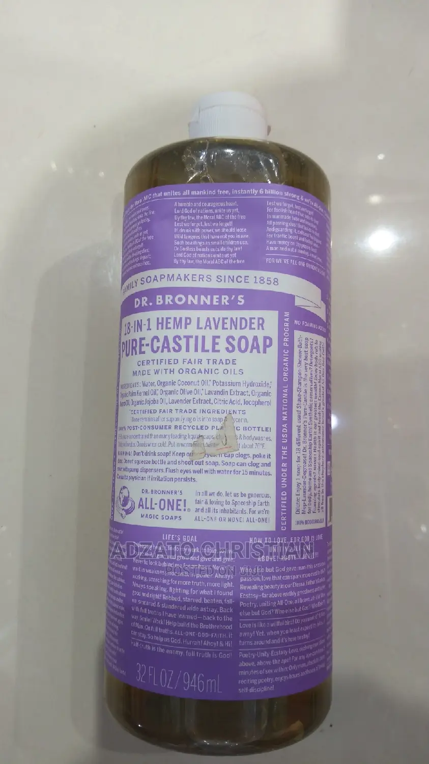 Dr. Bronners Pure Castile Soap 946ml
