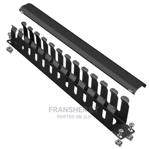 D Link 19'' 1U Metal Cable Manager With Cover