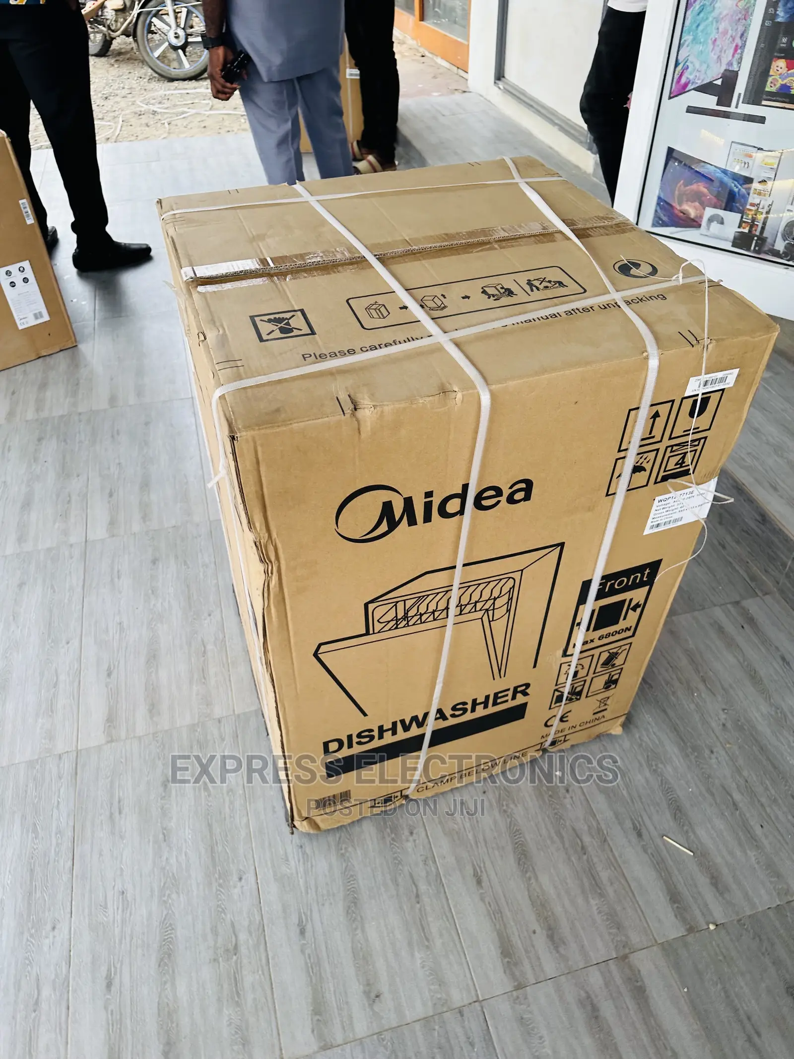 New Arrivals of WQP12-7713E 12plate Setting Midea Dishwasher