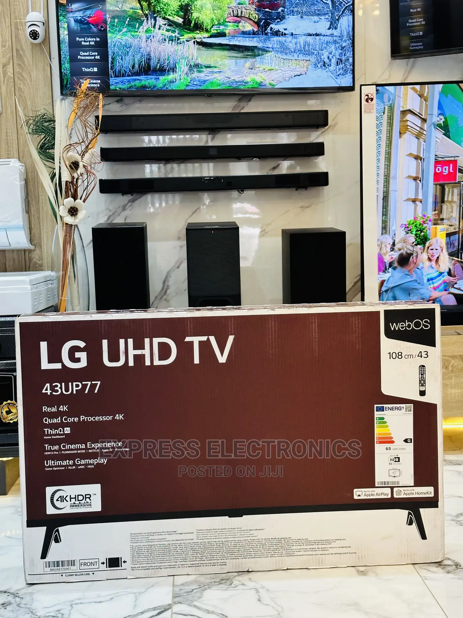 Affordable and Quality Lg Tv UHD Smart Up77 43”