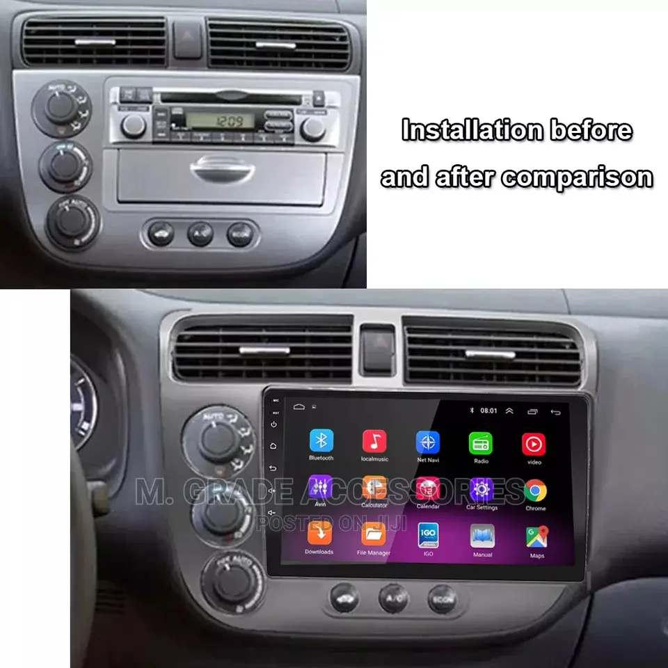 2000-2006 Honda Civic Android Radio Carplay Android Auto