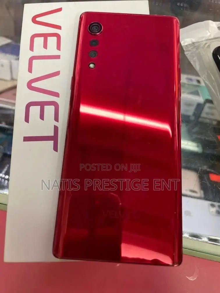 New LG Velvet 128 GB Red