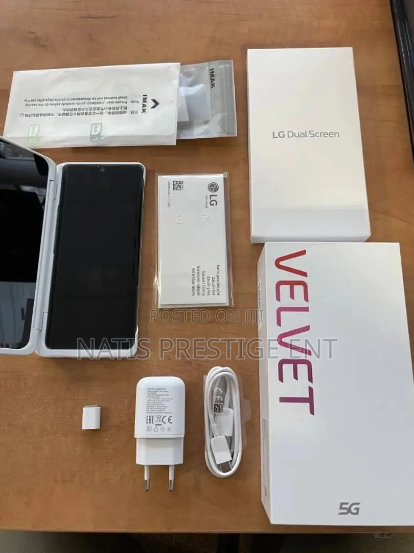 New LG Velvet 128 GB Red