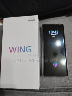 New LG Wing 5G 256 GB Black