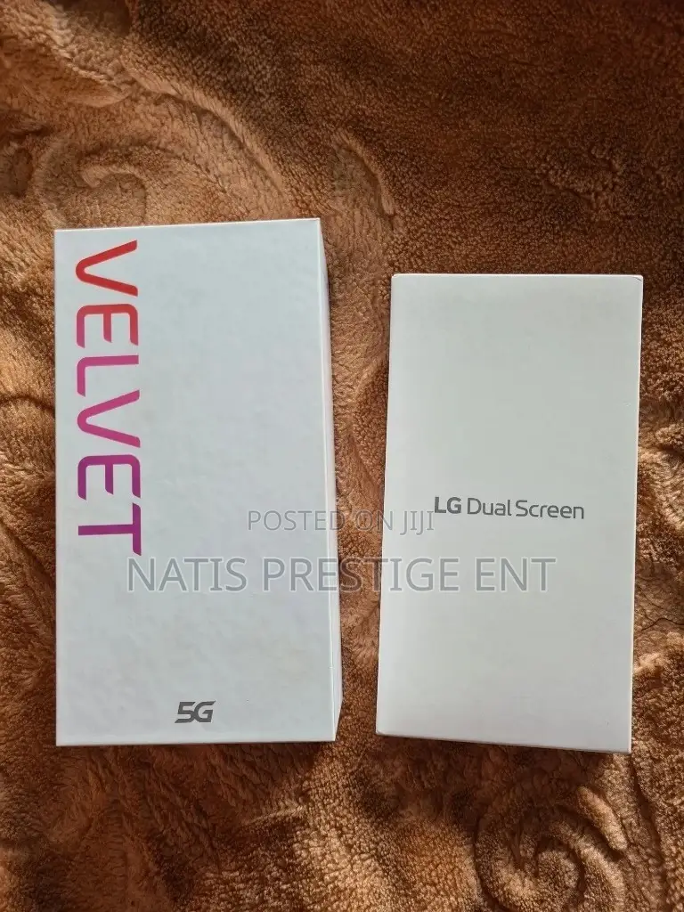 New LG Velvet 5G 128 GB Black