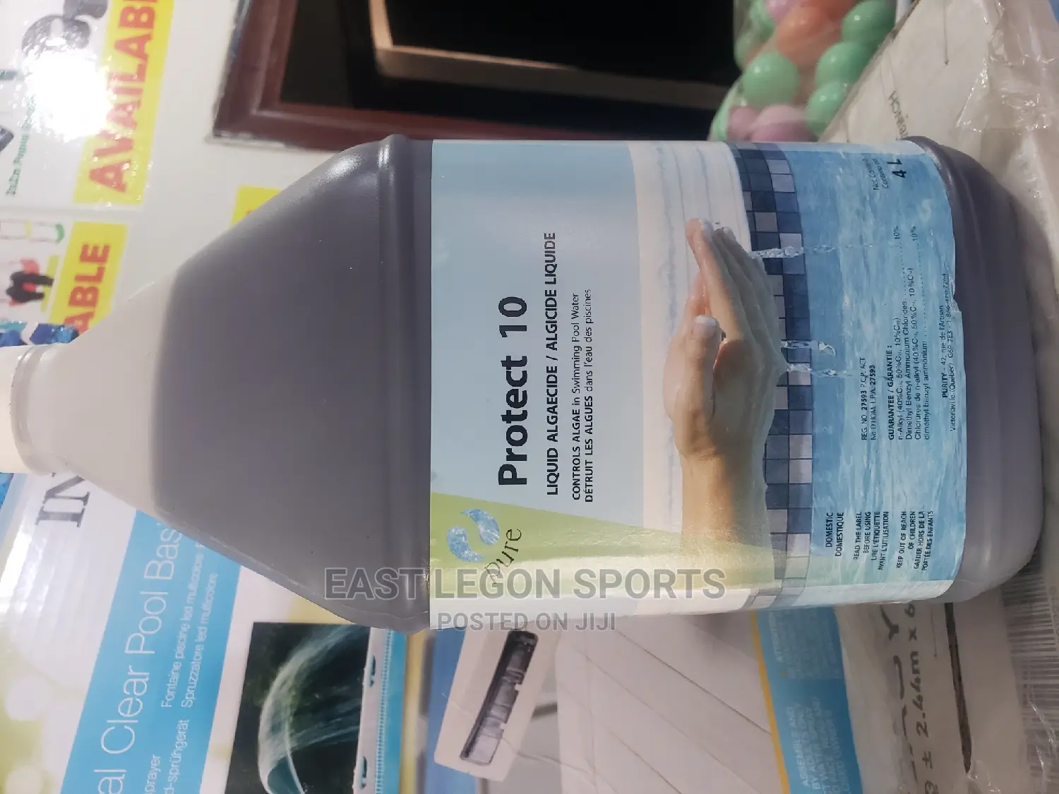 Algaecide Swimming Pool Algae 5ltr Green Clean