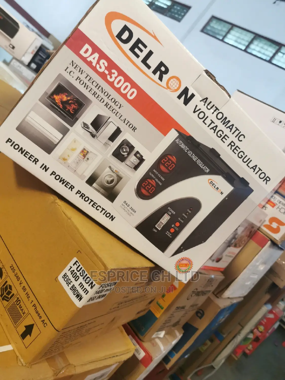Delron Automatic Voltage Regulator/Stabilizer 3000VA