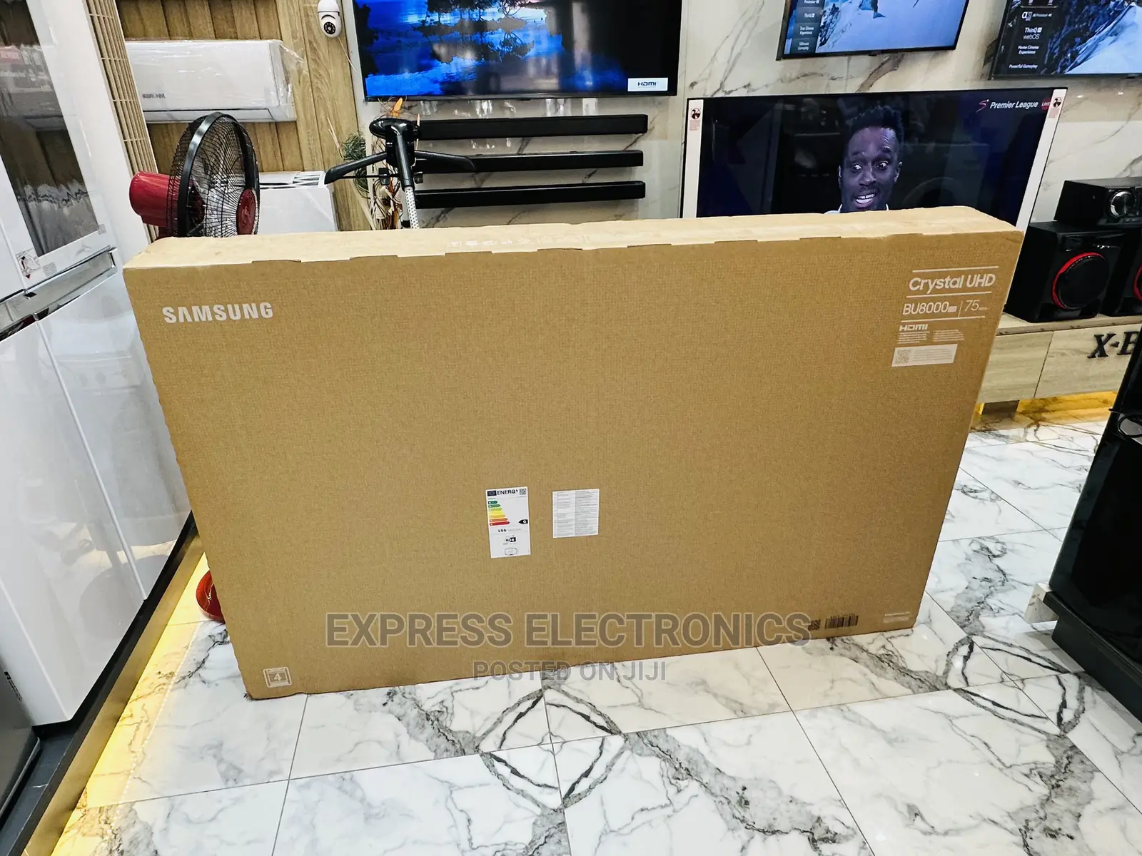 Vivid Clear Pictures Samsung UHD Smart 75”Bu8000 Tv