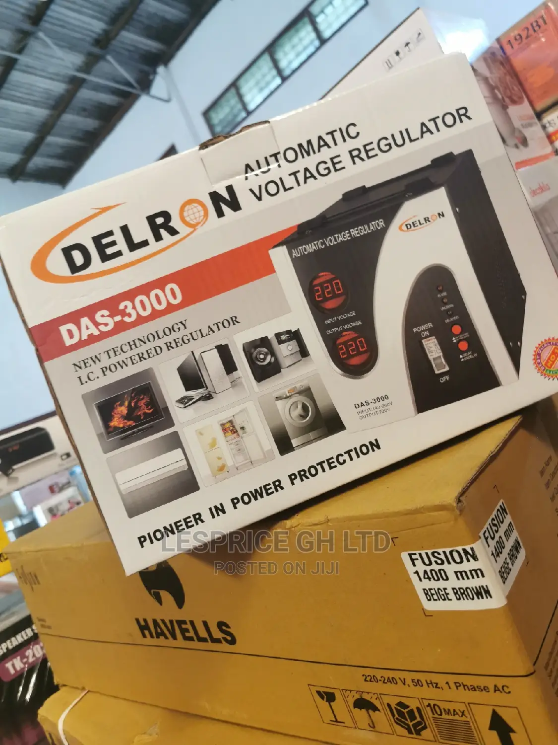 Delron Automatic Voltage Regulator/Stabilizer 3000VA