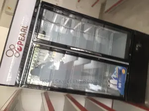 Best Ever Pearl 568liters Double Door Pvc74 Display Fridge