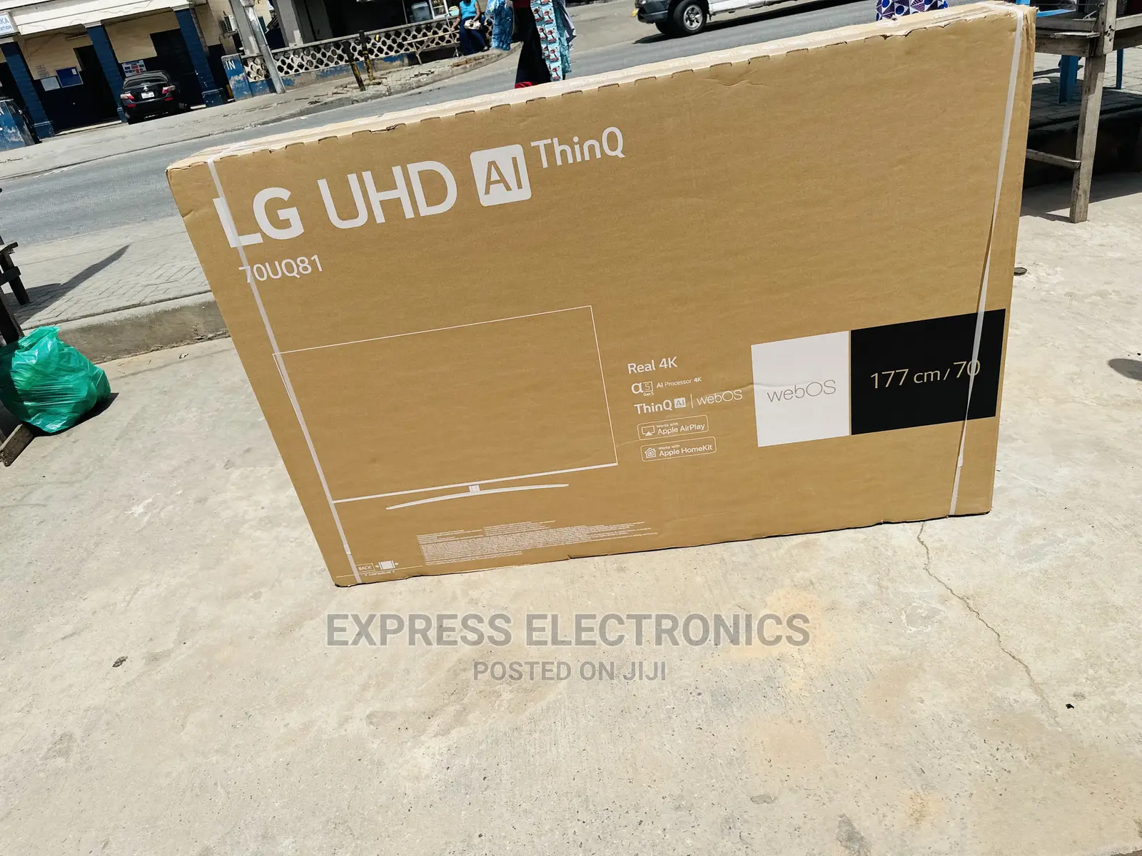 Uq81 75” UHD Smart LG Tv