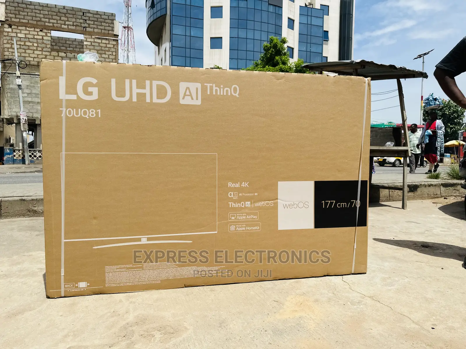 Vivid Clear Pictures UHD LG Smart Uq8100 75” Tv