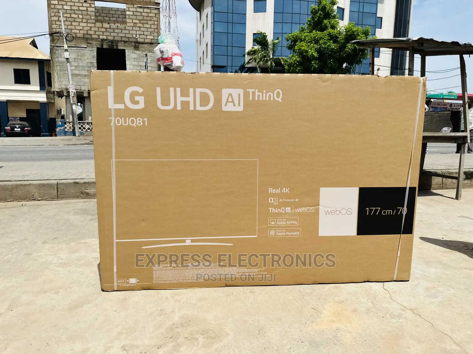 Vivid Clear Pictures UHD LG Smart Uq8100 75” Tv