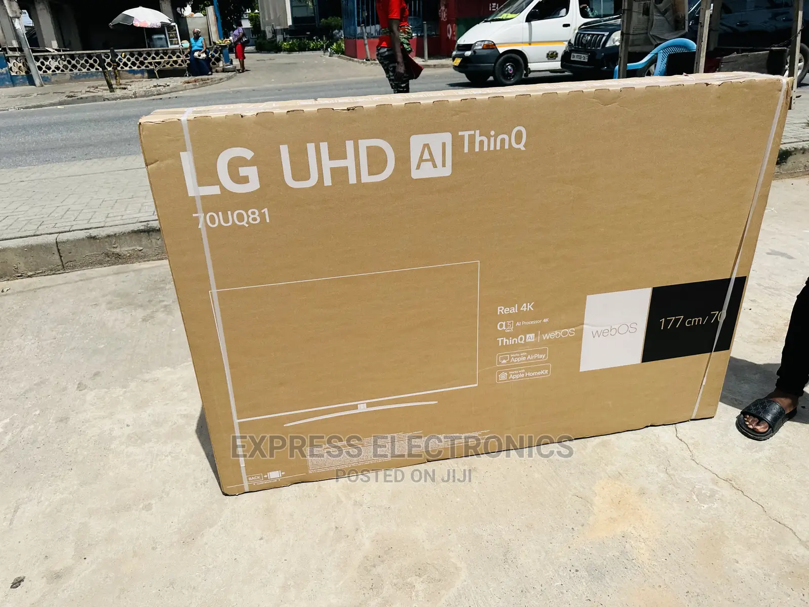 Triliminous Display UHD Smart LG 75”Uq8100 Tv