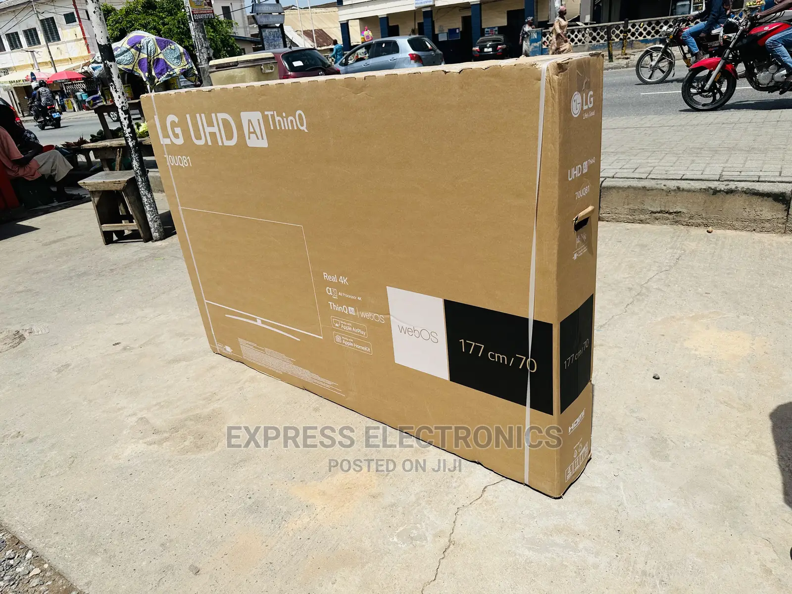 True Cinema  Display UHD Smart LG 75”Uq81 Tv