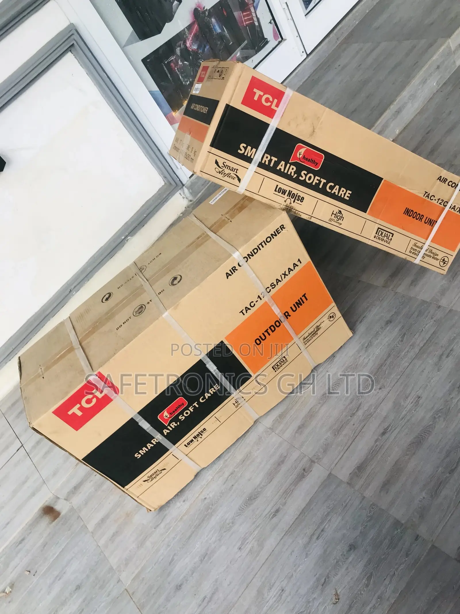 Fast Cooling TCL Air Conditioner 1.5 Hp (3 Star ) R410 Gas
