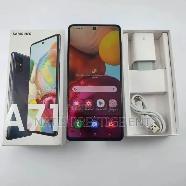 New Samsung Galaxy A71 5G 128 GB Black