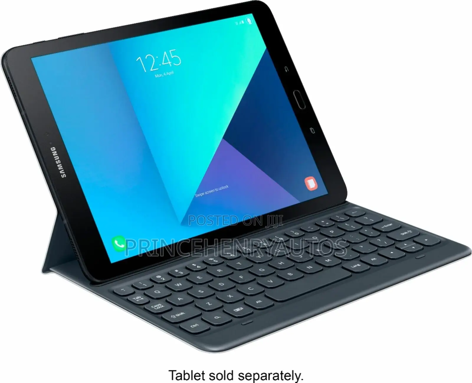 Samsung Galaxy Tab S3 Keyboard Cover, Grey (EJ-FT820USEGUJ)
