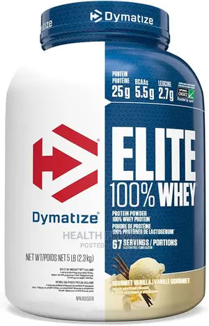 Photo - Whey Protein Dymatize Elite 100% Whey Muscle Gain 5LB