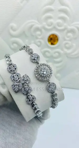 Gold, Silver and Diamond Bracelet