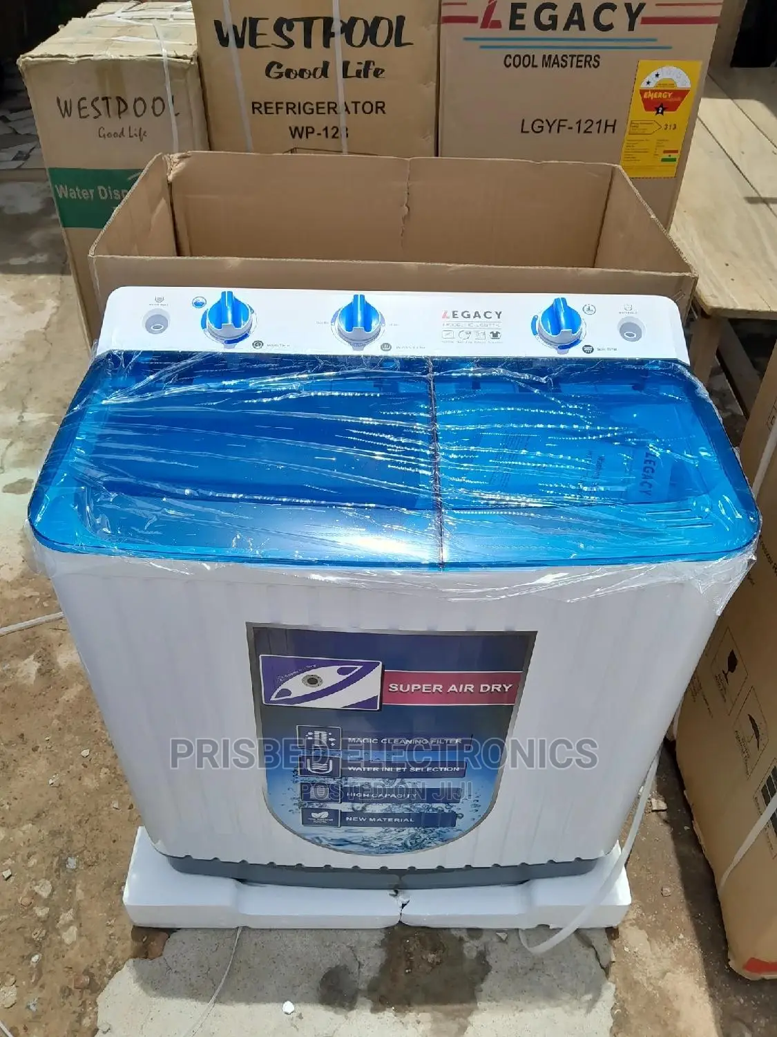 Legacy Washing Machine 8kg Top Load