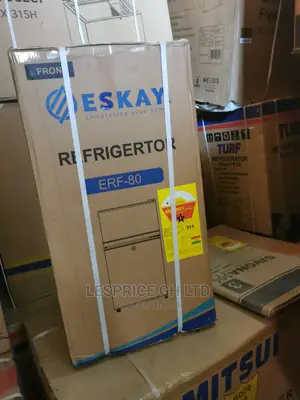 Brand New Eskay Double Door Tabletop Fridge