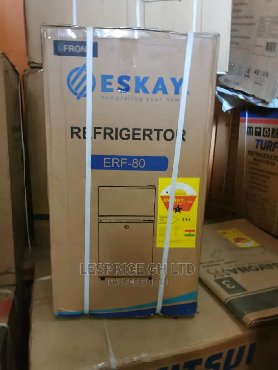 Presentable Eskay Tabletop Double Door Fridge