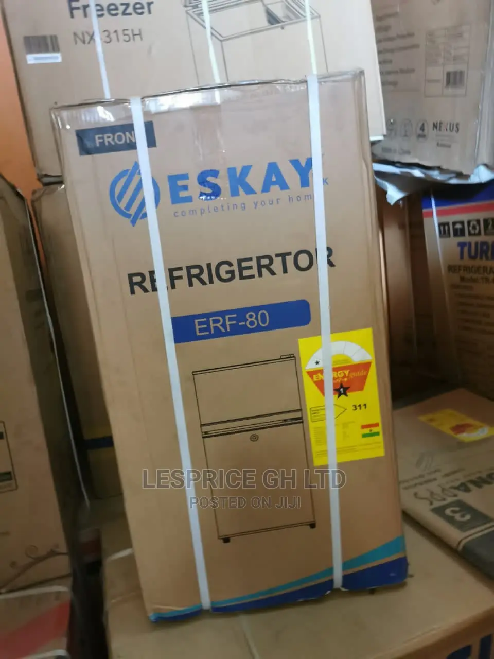 Powerful Eskay Tabletop Double Door Fridge