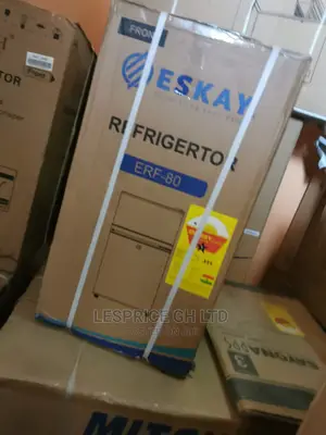 Super Awesome Eskay Tabletop Double Door Fridge