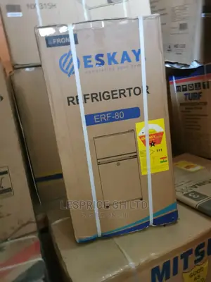 Faster Cooling Eskay Tabletop Double Door Fridge