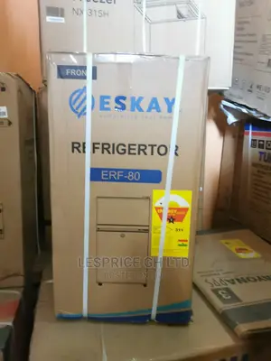 Super Awesome Eskay Tabletop Double Door Fridge
