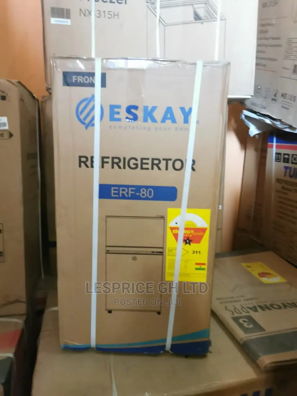 Super Awesome Eskay Tabletop Double Door Fridge