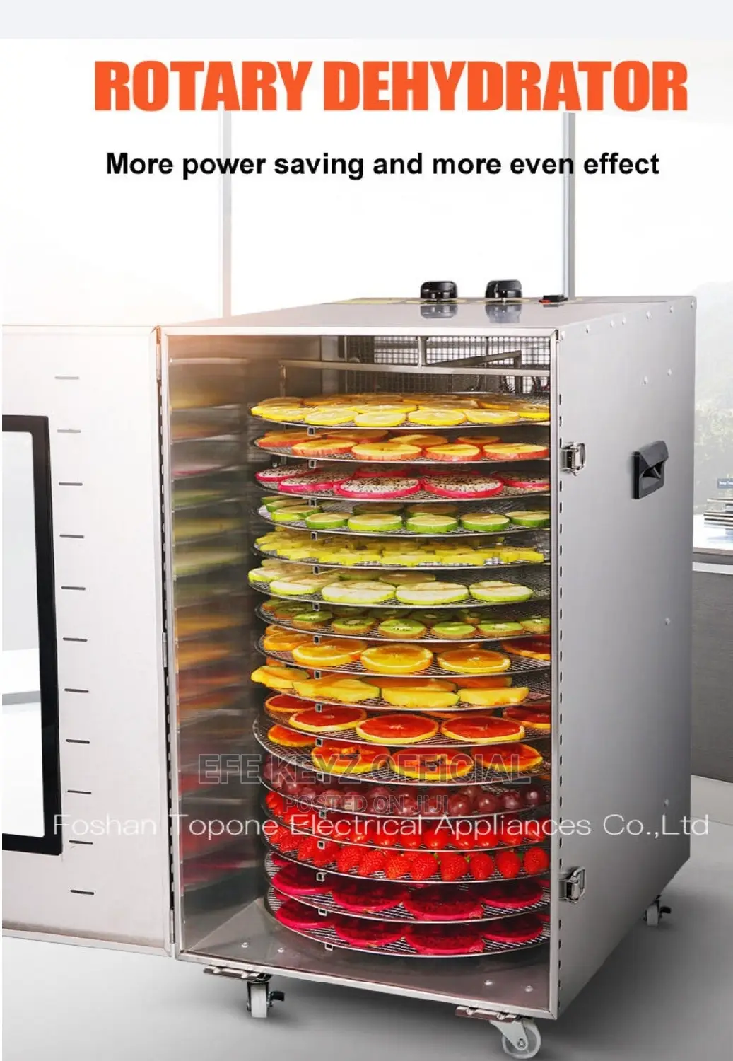 16 Tray Rotary Dehydrator