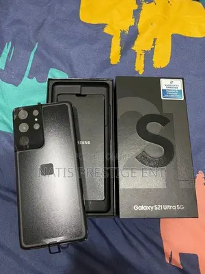 New Samsung Galaxy S21 Ultra 5G 256 GB Black