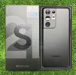 New Samsung Galaxy S21 Ultra 5G 256 GB Black