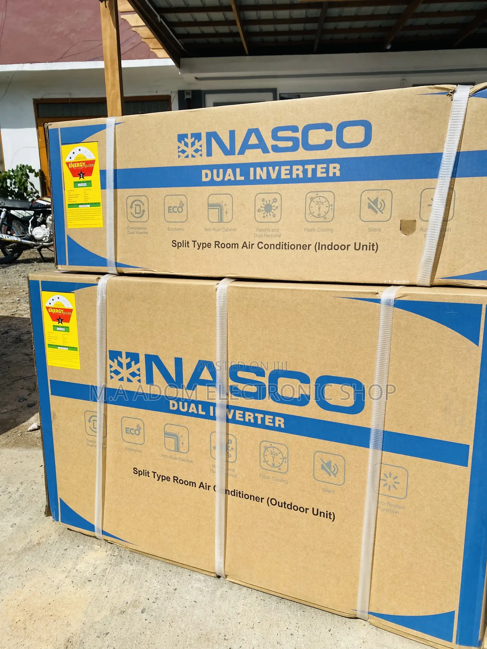 Discover Nasco 1.5hp Split R410 Gas AC
