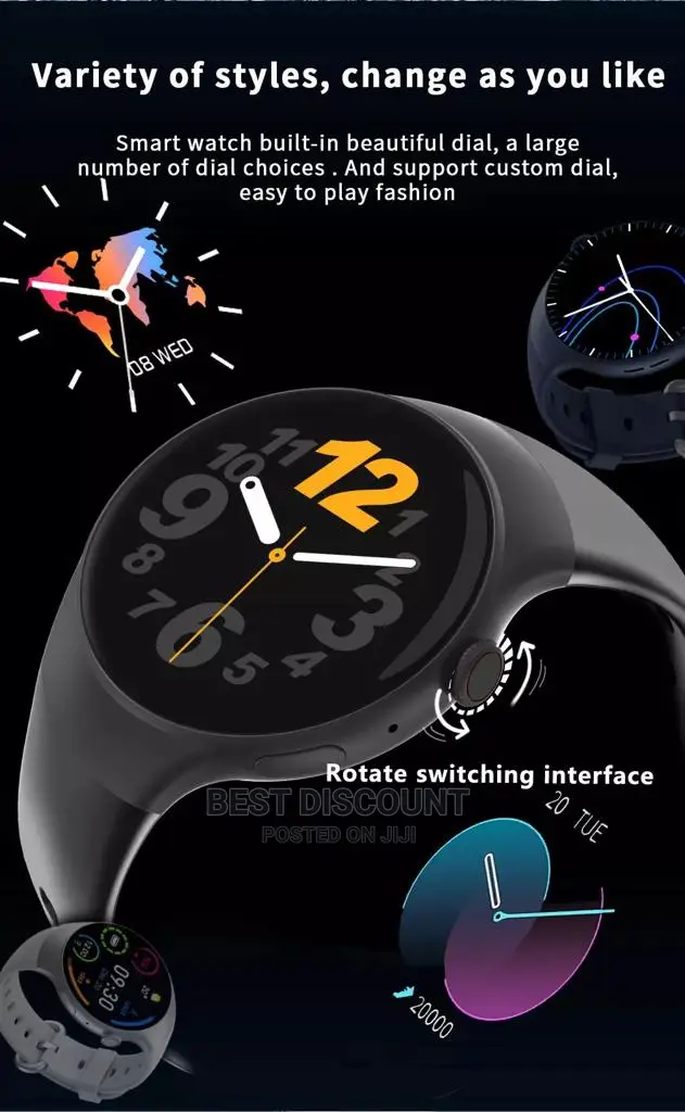 Make Phone Calls With the Lc301 Smartwatch Fitness Tracker