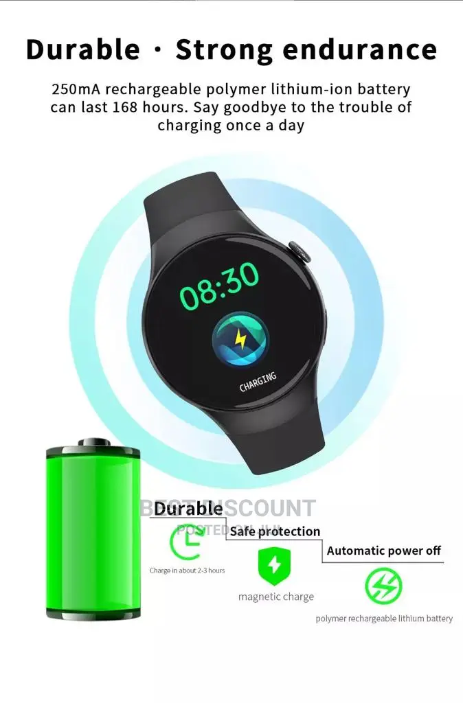 Make Phone Calls With the Lc301 Smartwatch Fitness Tracker