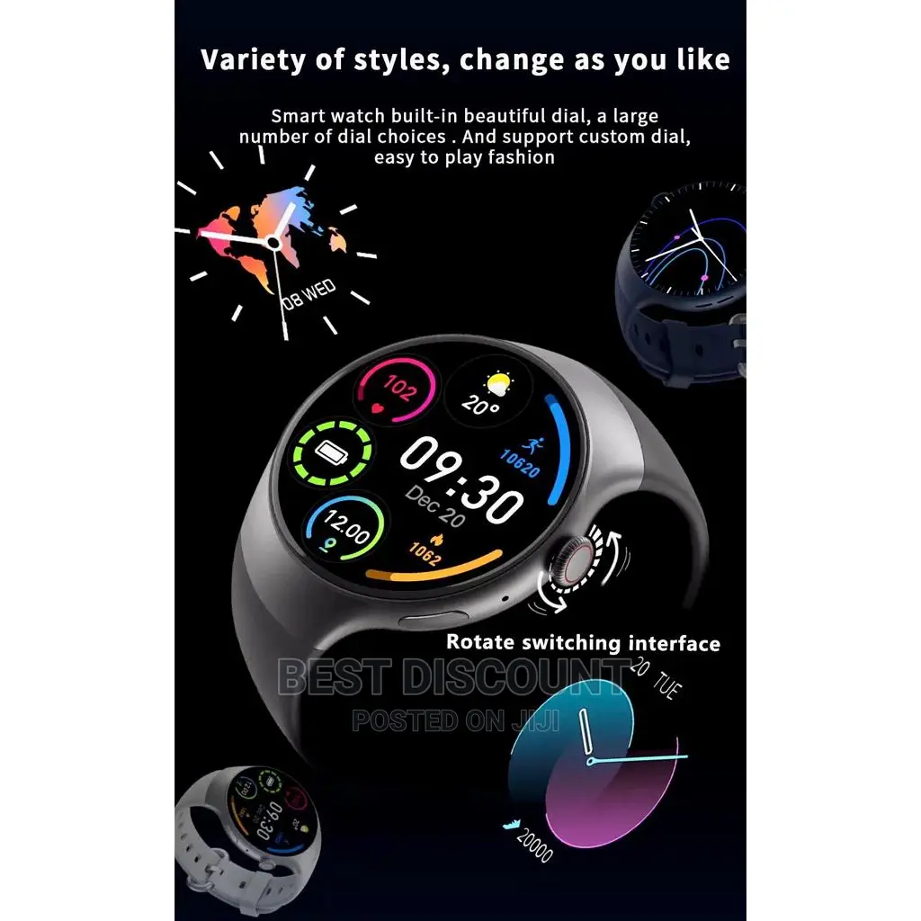 Make Phone Calls With the Lc301 Smartwatch Fitness Tracker