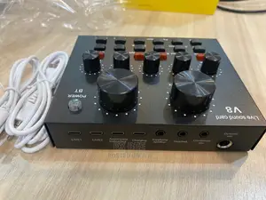 V8 Soundcard for Live Broadcast Recording
