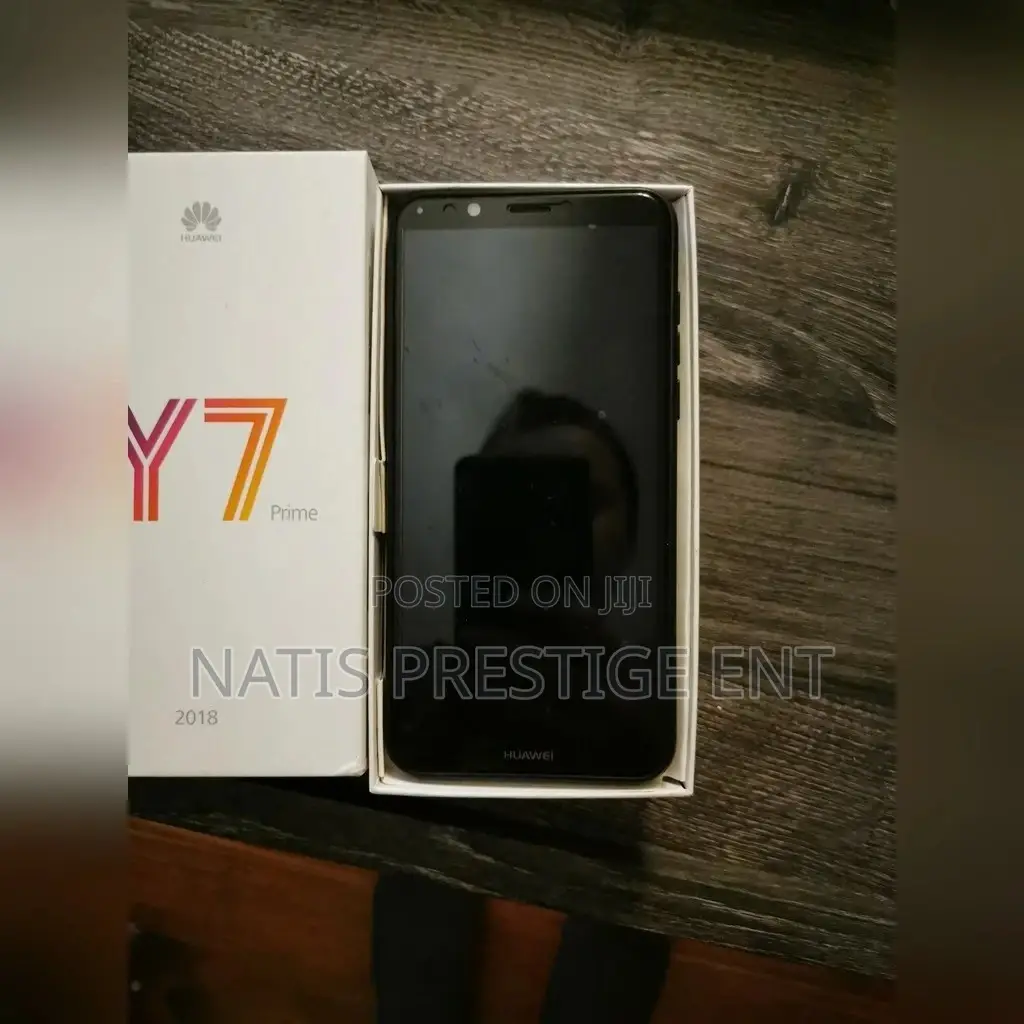 New Huawei Y7 Prime 32 GB Black