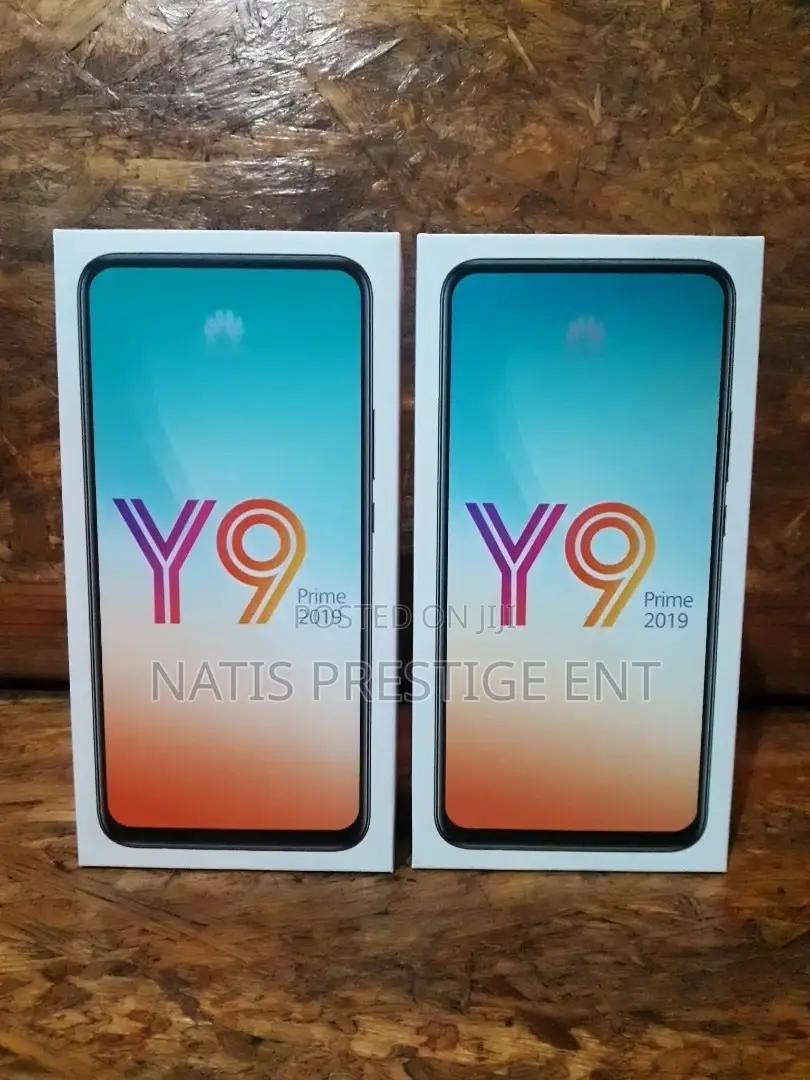 New Huawei Y9 Prime 2019 128 GB Black