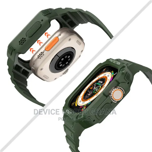 Towdytek 2in1 Case+Strap for Apple Watch Series1-8(All Sizes