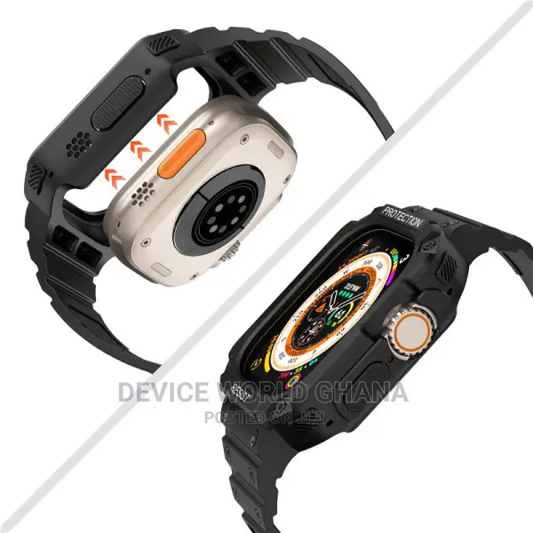 Towdytek 2in1 Case+Strap for Apple Watch Series1-8(All Sizes