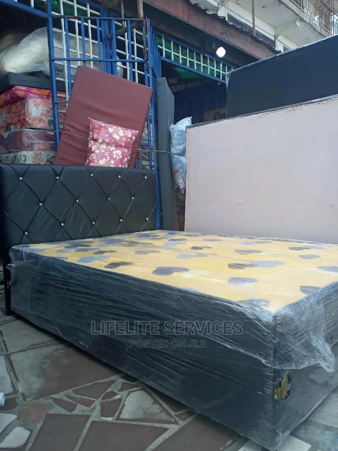 Complete Double Bed #Inbuilt Foam