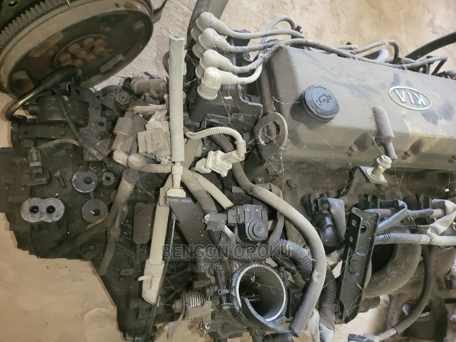 Kia Rio 5 Engine Old Type