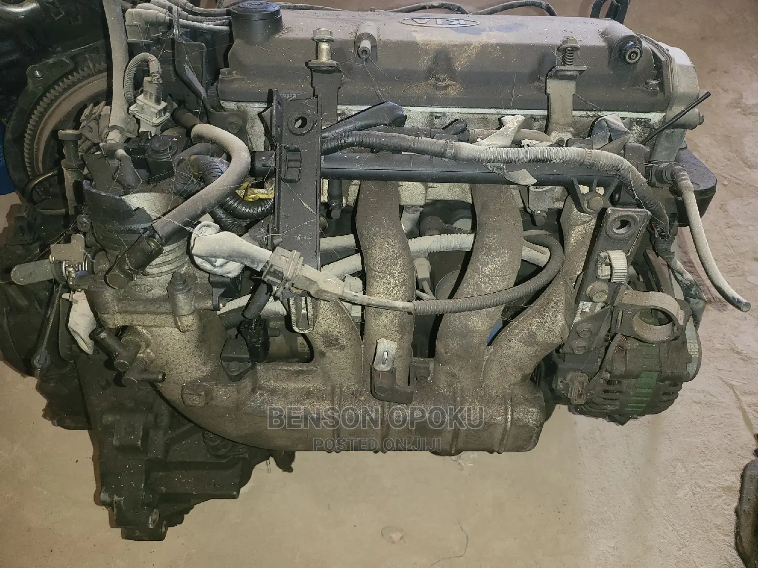 Kia Rio 5 Engine Old Type