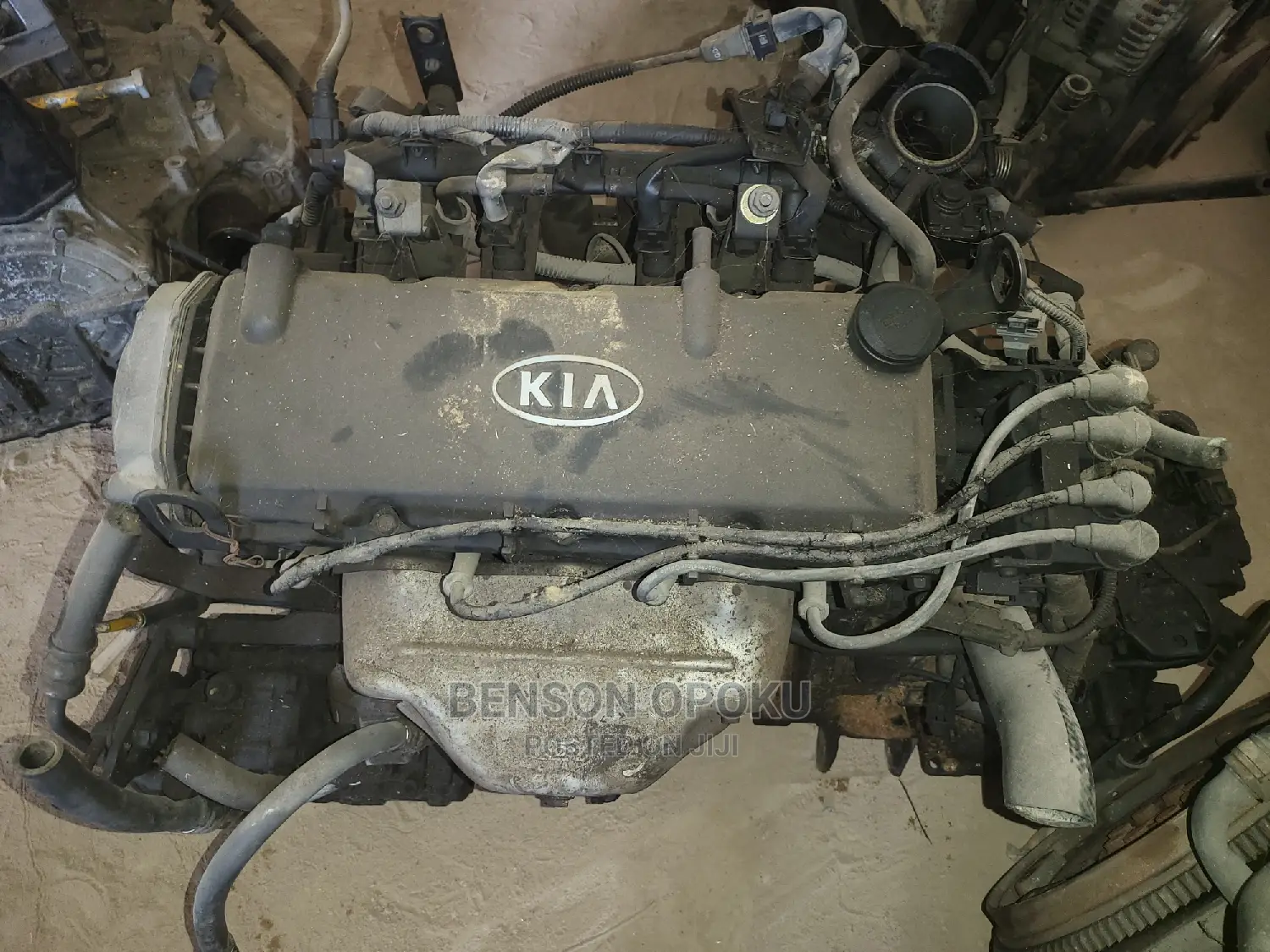 Kia Rio 5 Engine Old Type