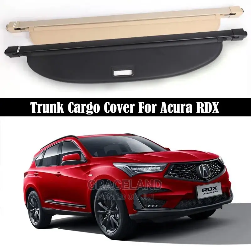 Trunk Cargo Cover for Acura MDX Upto-2026 Luggage Curtain Re